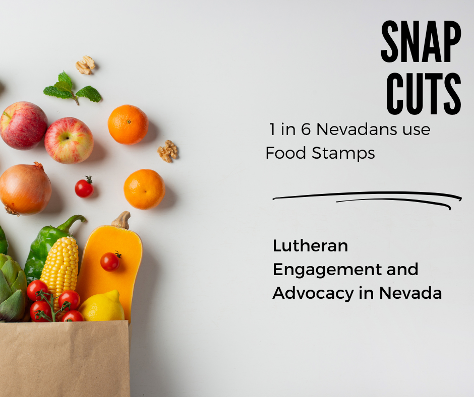 How would SNAP cuts affect Nevada? | Lutheran Engagement and Advocacy ...